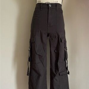 Gray Cargo Pants